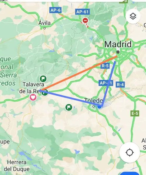 Trazado AVE TALAVERA-TOLEDO-MADRID