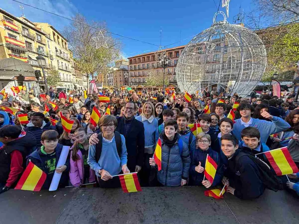 acto escolares dia de la Constitucio