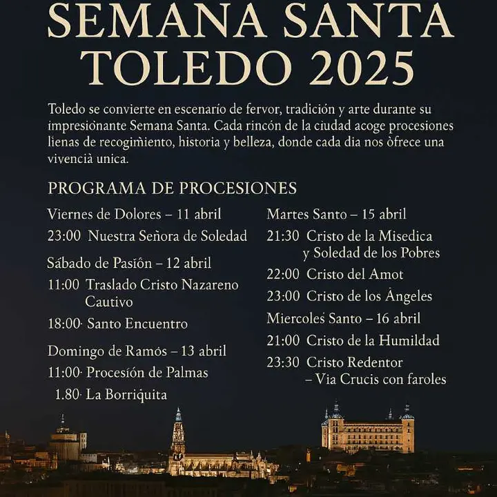 Semana Santa Toledo 2025