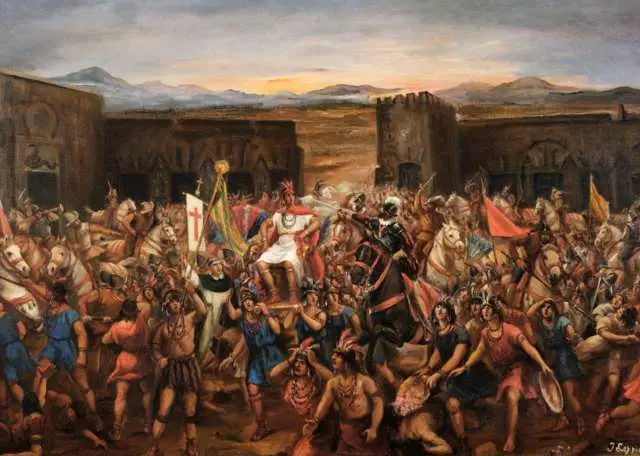 La captura de Hatagualpa