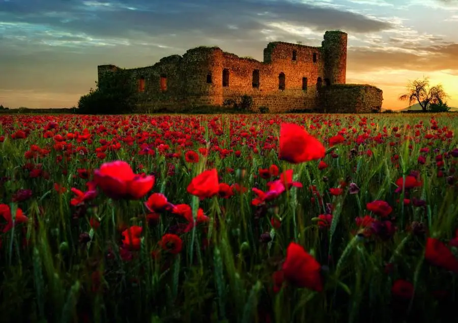 castillo de peñaflor en Cuerva