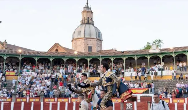 Talavante y Rufo en la plaza de toros