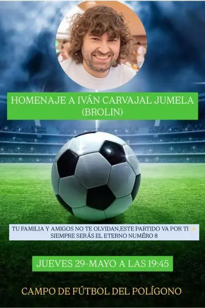 Homenaje a Iván Carvajal Jumela (Brolin).