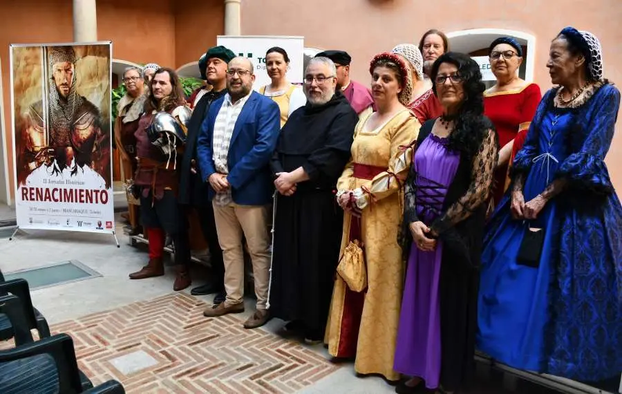 presentacion jornadas renacimiento de Mascaraque