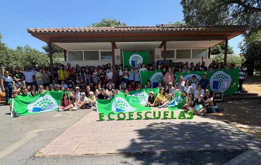 encuentro ecoescuelas en el Borril