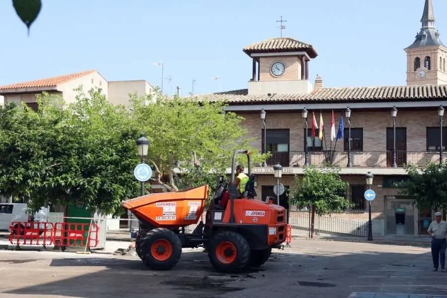Plaza de Mocejon rehabilitación