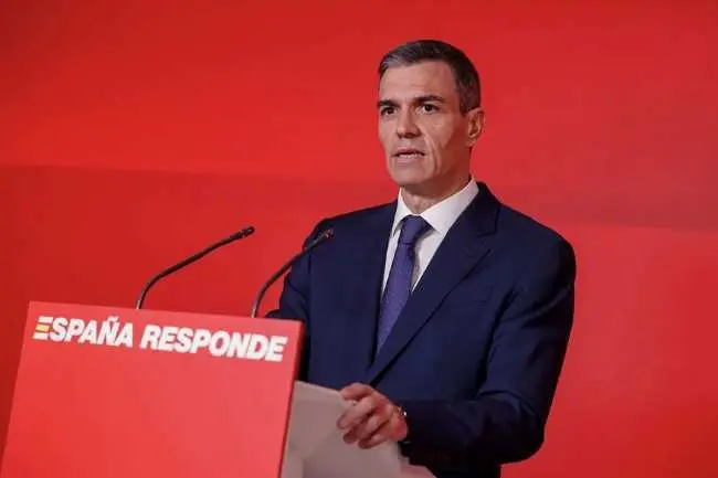 Comparecencia de Pedro Sánchez