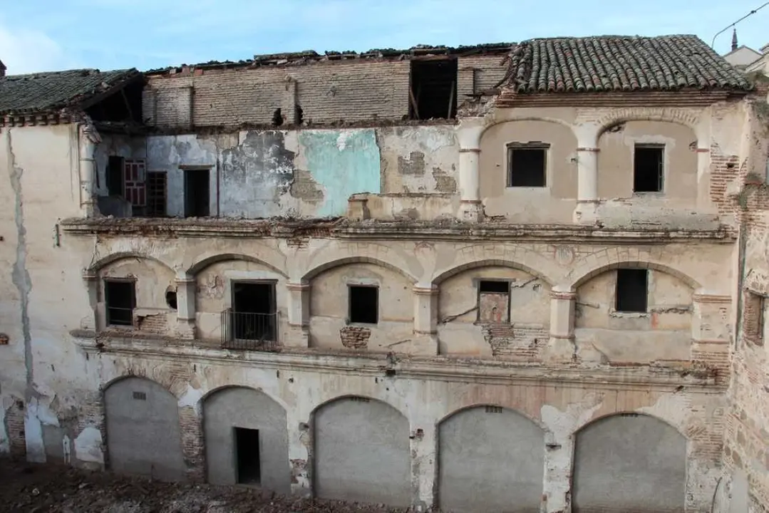 Obras en la casa de los Canonigos