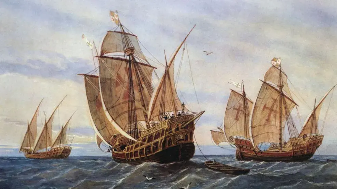 Zarpa Cristobal Colón