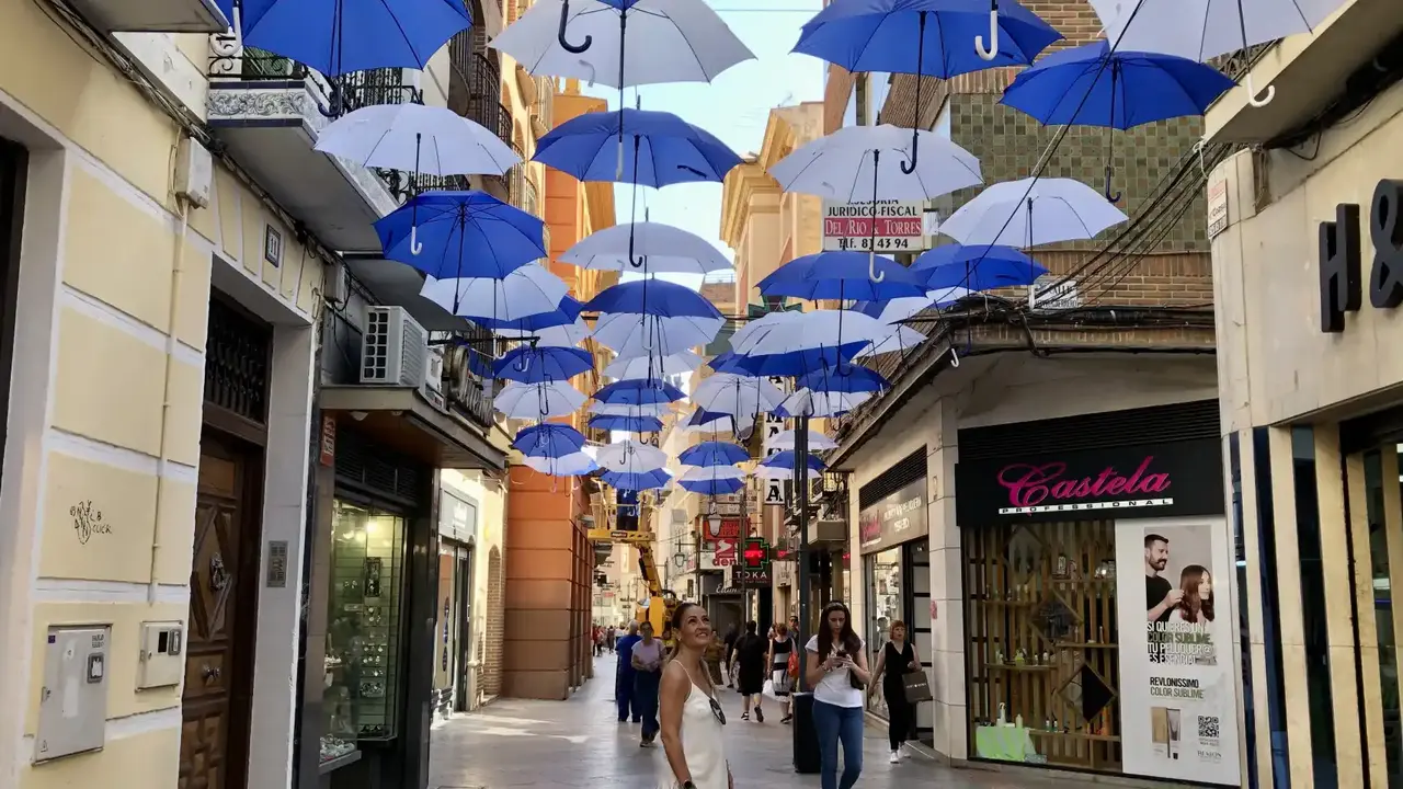 Paraguas en Talavera