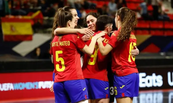 Jugadoras seleccion española femenina de futbol sala