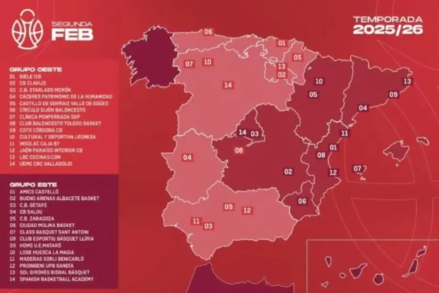 El CB Toledo jugar&aacute; en el Grupo Oeste