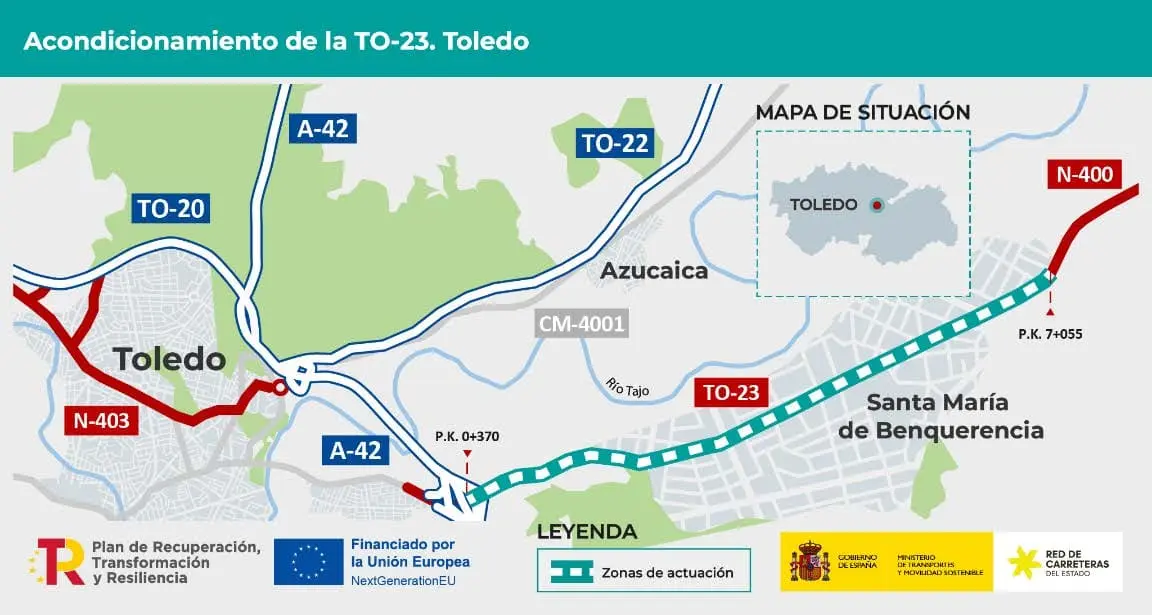 Acondicionamiento de la TO-23. Toledo