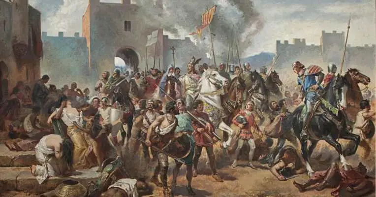 Entrada de Jaime I en Mallorca