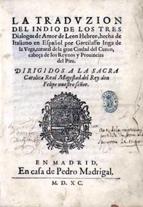 La traducción del indio de los tres diálogos de Amor de Leon Hebreo