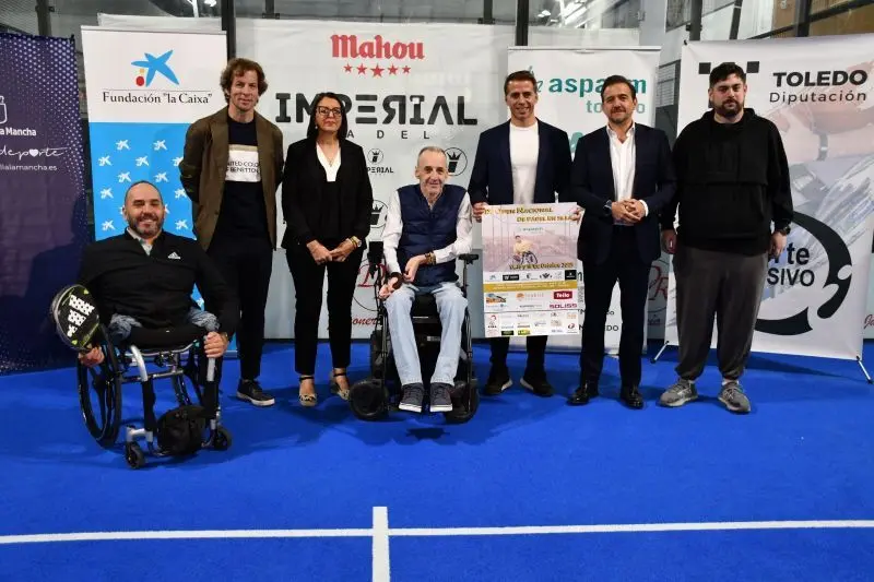 Pilar Martin. open nacional de padel en silla de ruedas