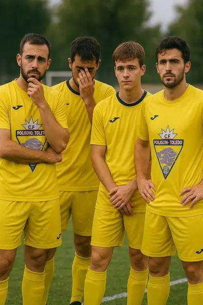 Jugadores CF Pol&iacute;gono