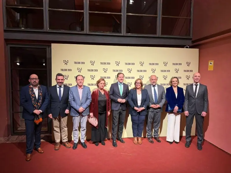 Cedillo presentacion candidatura Toledo capital europea de la cultura