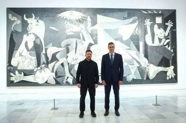 Zelensky y su visita al Guernica de Picasso