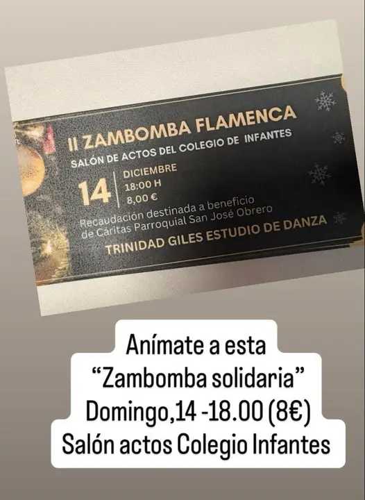 II Zambomba Flamenca, 14 de diciembre. 18.00