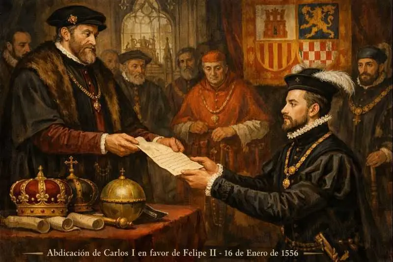 Carlos I y Felipe II