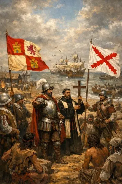 Pedro de Mendoza fund&oacute; el puerto de Nuestra Se&ntilde;ora del Buen Aire el 2 de febrero de 1536 (actual Buenos Aires), en la margen sur del R&iacute;o de la Plata. Este fue uno de los primeros intentos espa&ntilde;oles de establecerse en la regi&oacute;n. Mendoza quer&iacute;a conquistar y poblar estas tierras, cristianizar a los pueblos ind&iacute;genas y abrir rutas hacia el Imperio Inca. Parti&oacute; de Sanl&uacute;car de Barrameda con 16 barcos y unos 1.200 hombres para explorar, conquistar y gobernar el territorio.