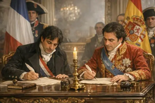 Firma del Tratado de Aranjuez