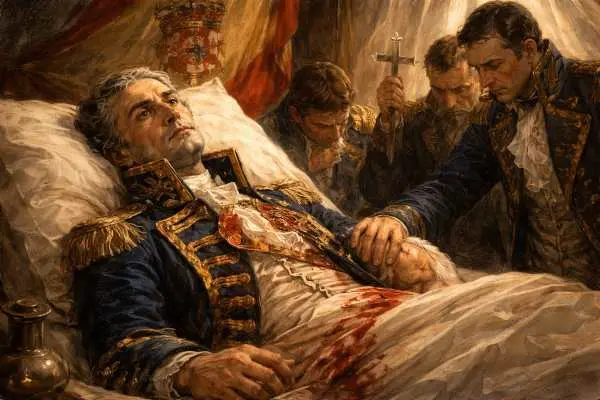 Fallece Federico Gravina a causa de sus heridas en la Batalla de Trafalgar
