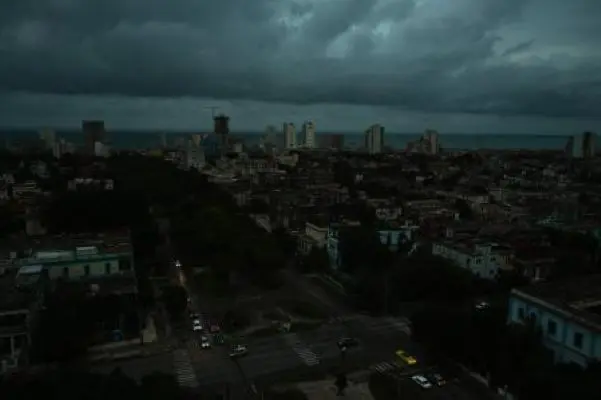 Apag&oacute;n en Cuba