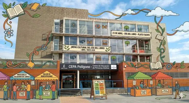 Feria del libro en CEPA Pol&iacute;gono