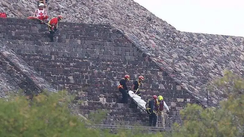 Tiroteo en una pir&aacute;mide en M&eacute;jico