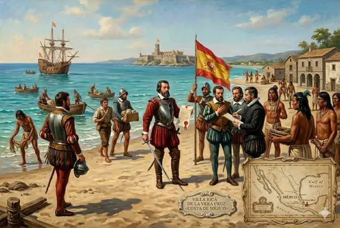 Fundaci&oacute;n del pueblo de Vera Cruz