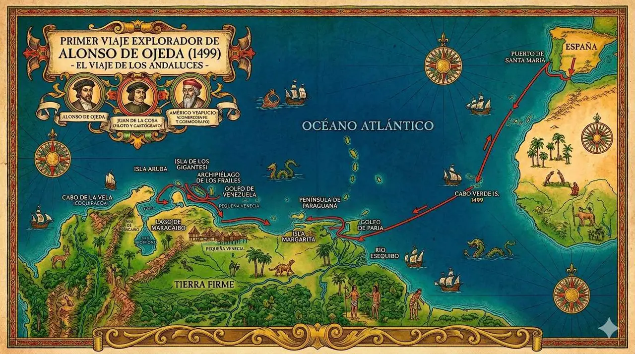 Viaje de Alonso de Ojeda