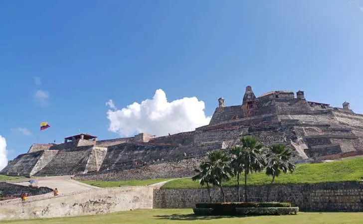 Fuerte San Felipe en Cartagena de Indias