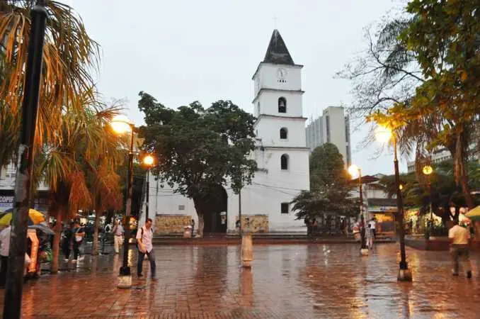 Iglesia colonial de Neiva en Colombia