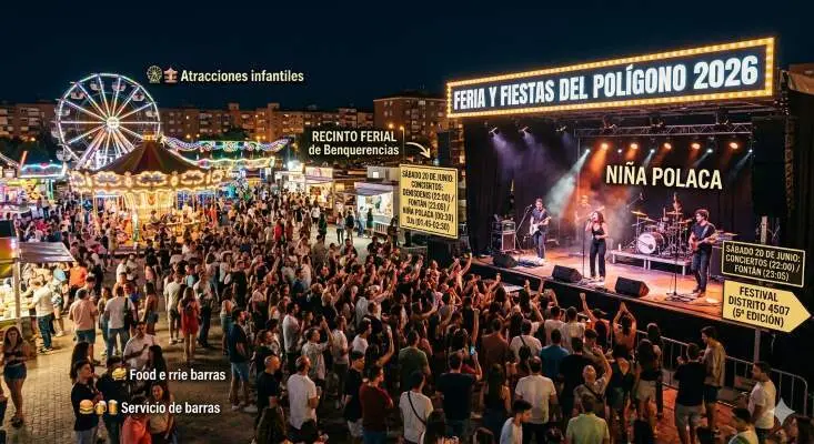 Ferias y fiestas del Pol&iacute;gono 2026