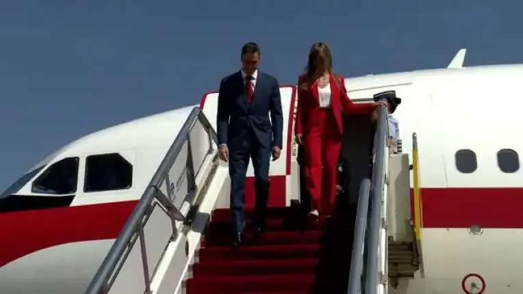 Pedro S&aacute;nchez y su mujer Bego&ntilde;a D&iacute;az