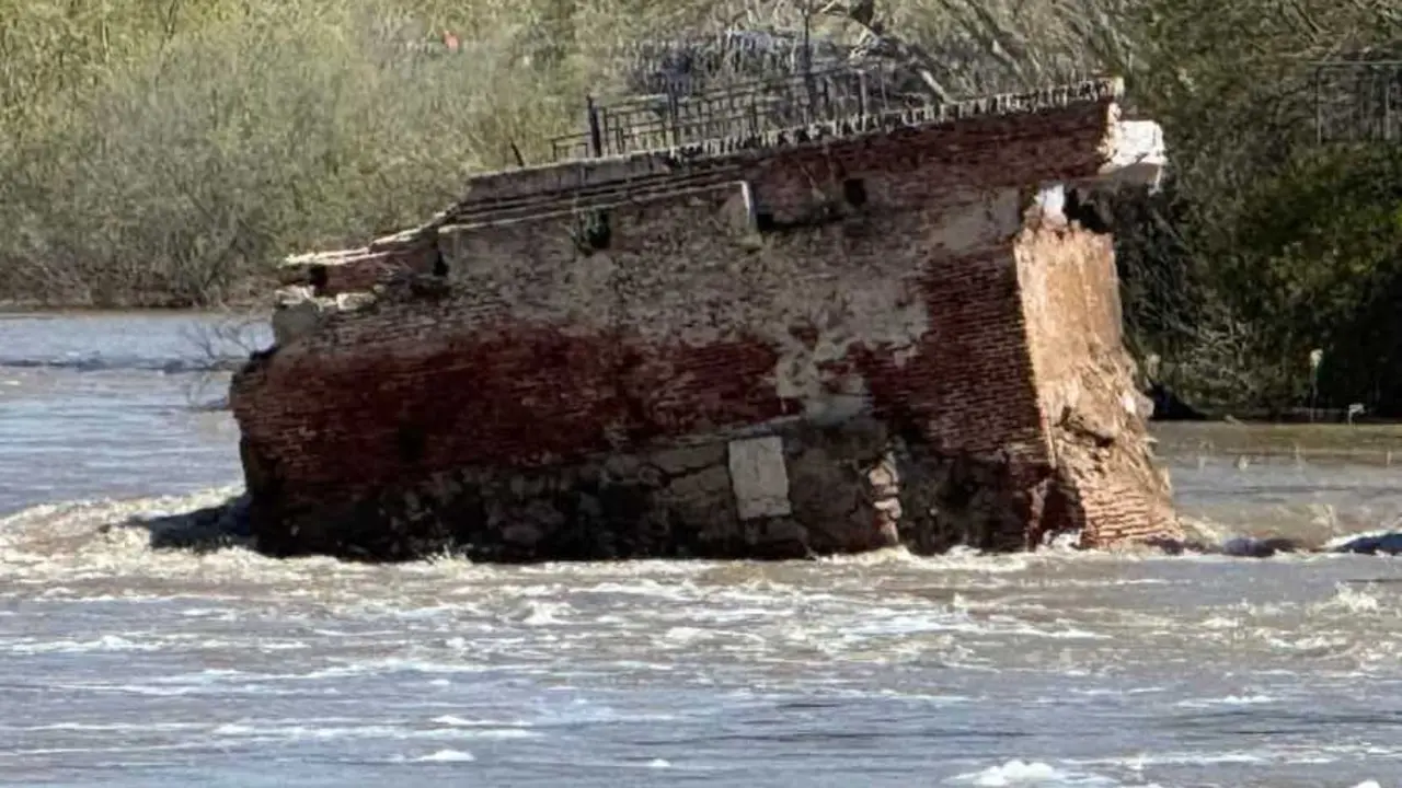 Ojo del Puente Romano desprendido