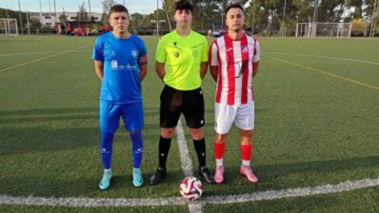 Capitánes y árbitro