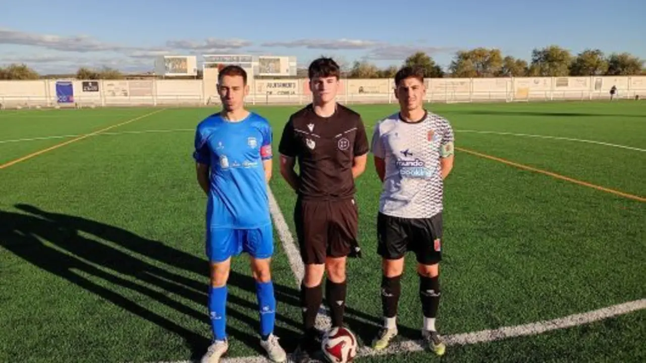 Capitanes y árbitro