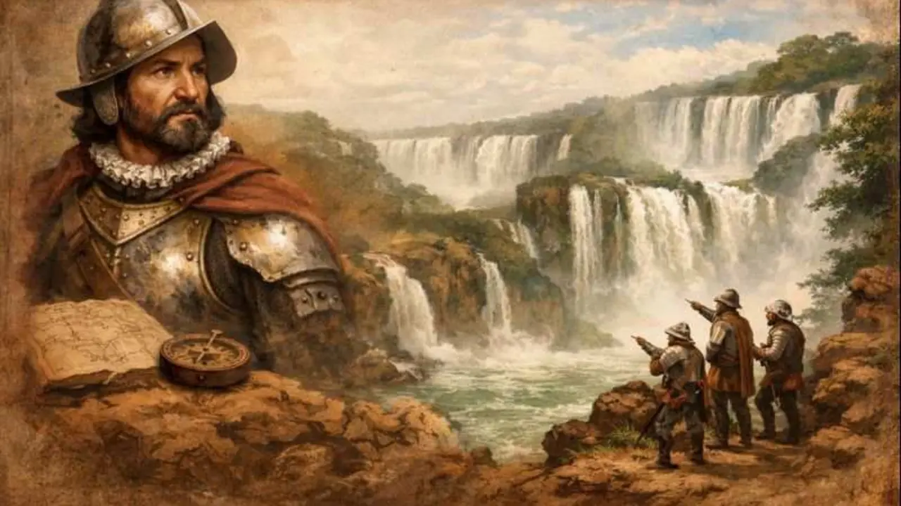 El 31 de enero de 1542, el conquistador espa&ntilde;ol &Aacute;lvar N&uacute;&ntilde;ez Cabeza de Vaca se convirti&oacute; en el primer europeo en contemplar las imponentes Cataratas del Iguaz&uacute;. Asombrado por su tama&ntilde;o y fuerza, las bautiz&oacute; originalmente como &ldquo;Saltos de Santa Mar&iacute;a&rdquo;, dejando uno de los primeros registros hist&oacute;ricos europeos de este espectacular conjunto de cascadas naturales.