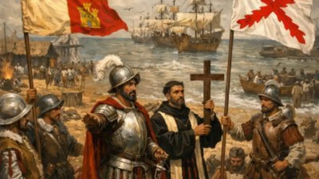 Pedro de Mendoza fund&oacute; el puerto de Nuestra Se&ntilde;ora del Buen Aire el 2 de febrero de 1536 (actual Buenos Aires), en la margen sur del R&iacute;o de la Plata. Este fue uno de los primeros intentos espa&ntilde;oles de establecerse en la regi&oacute;n. Mendoza quer&iacute;a conquistar y poblar estas tierras, cristianizar a los pueblos ind&iacute;genas y abrir rutas hacia el Imperio Inca. Parti&oacute; de Sanl&uacute;car de Barrameda con 16 barcos y unos 1.200 hombres para explorar, conquistar y gobernar el territorio.