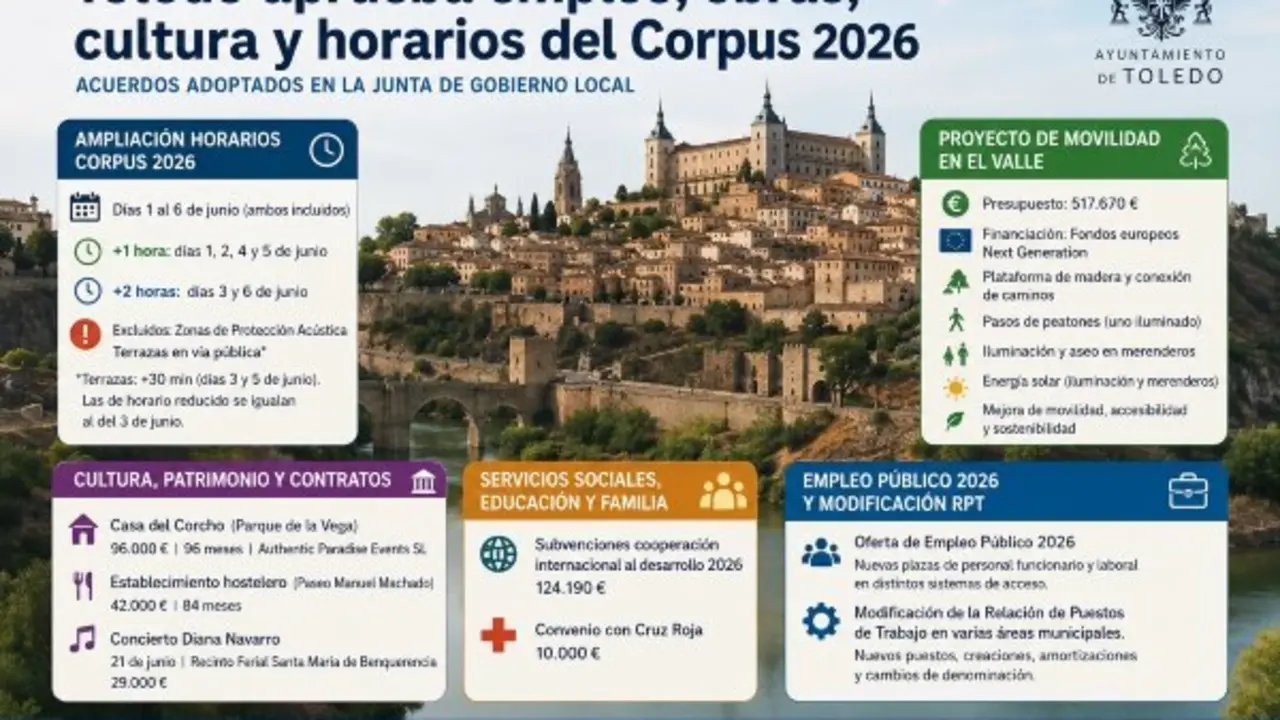 Junta de Gobierno local Toledo 6 de mayo