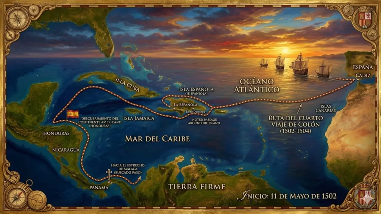 Col&oacute;n y su cuarto viaje