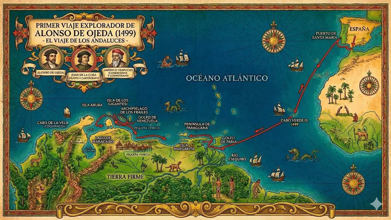 Viaje de Alonso de Ojeda
