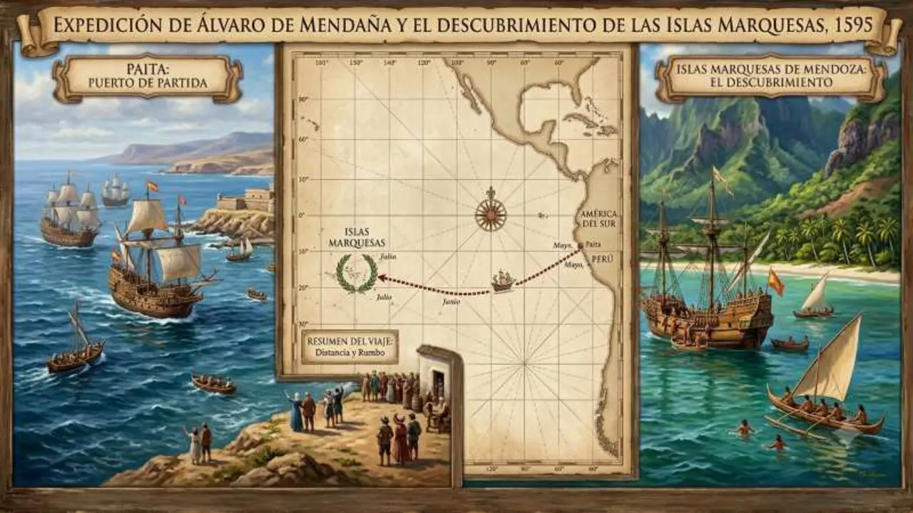 descumbrimiento de las Islas Marquesas