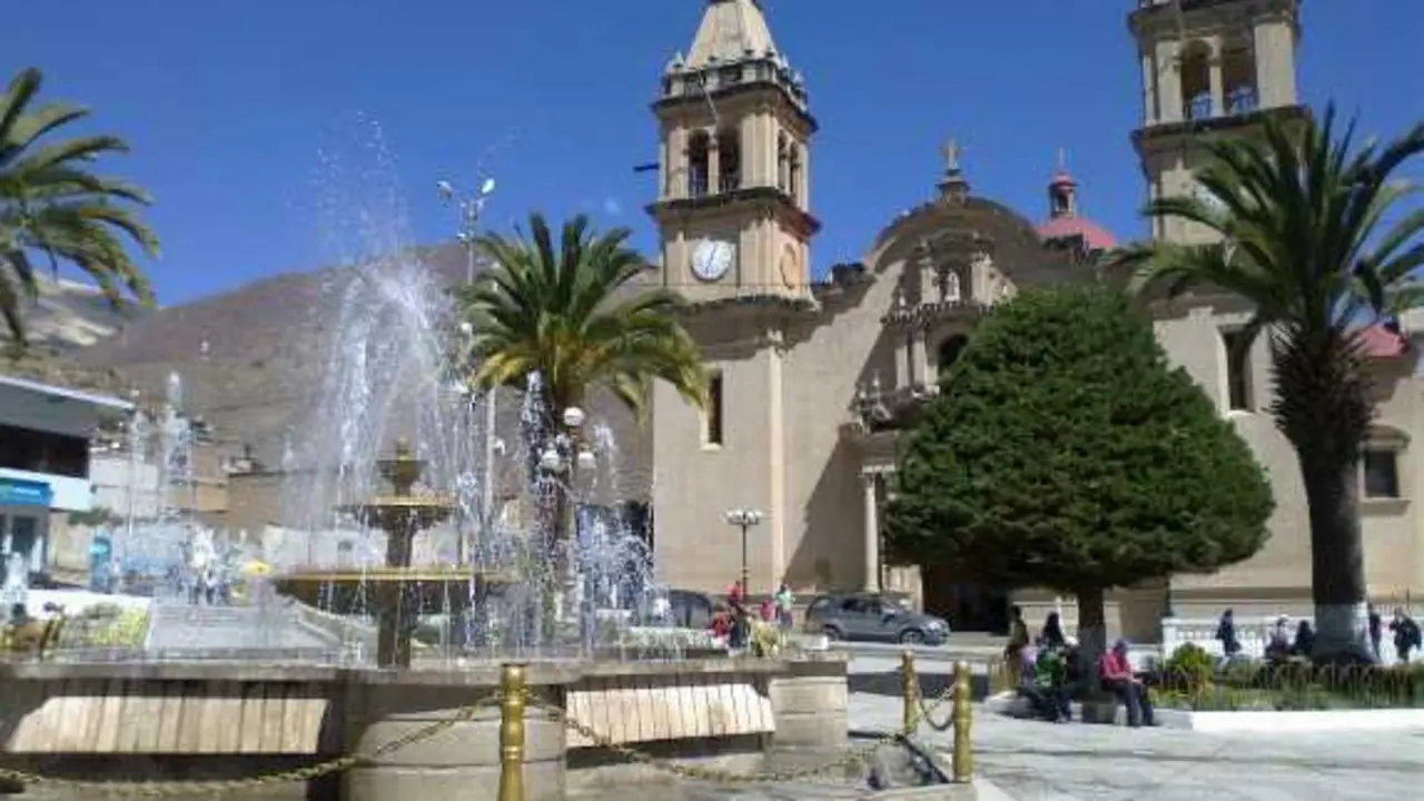 Plaza de Armas de la ciudad de Tarma en Per&uacute;