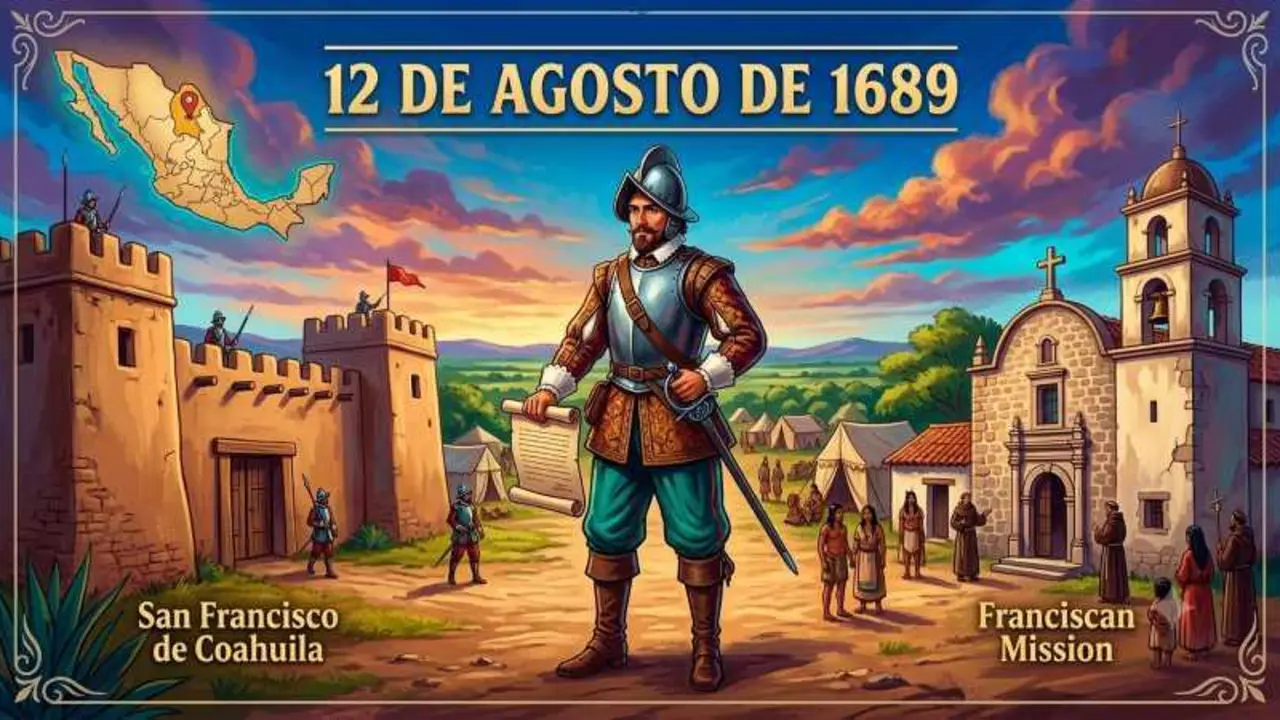 El 12 de agosto de 1689, el capit&aacute;n Alonso de Le&oacute;n y Gonz&aacute;lez fund&oacute; la ciudad de Monclova, en el actual M&eacute;xico