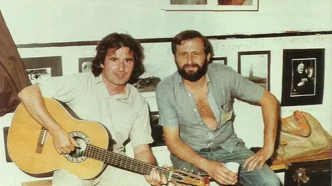 Ángel Dorado y Victor Manuel