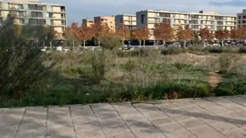 Localización parcelas del nuevo cuartel de la Guardia Civil